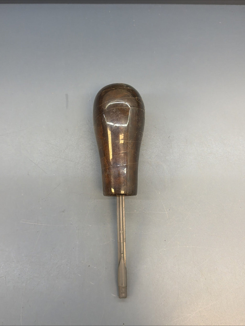97-06 BMW E39 E46 E53 Automatic Gear Selector Shifter Knob Wood Leather 1423500