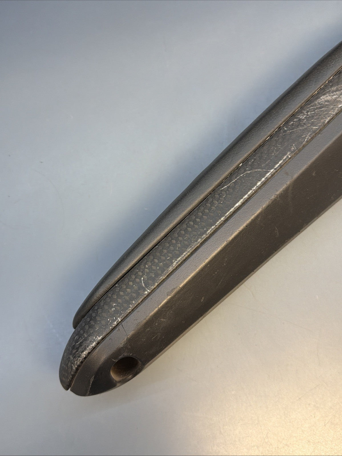 BMW E46 Coupe Convertible Armrest Door Trim Panel Front Left Black 8241093