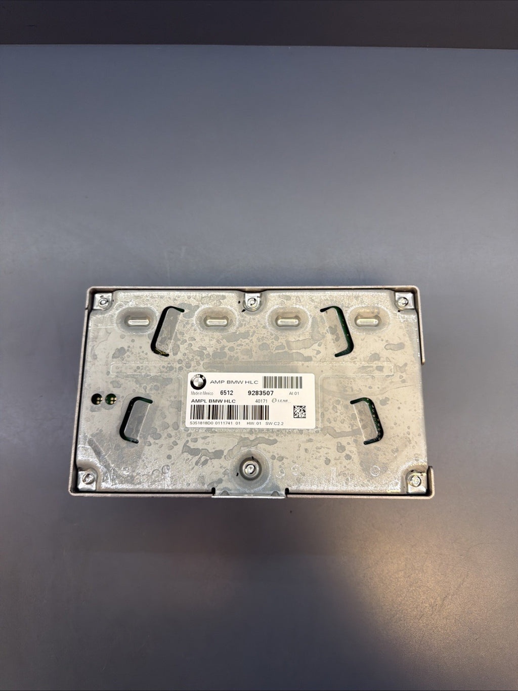 2011 - 2014 BMW F25 X3 AMP BMW HLC RADIO AUDIO AMP AMPLIFIER UNIT 9283507