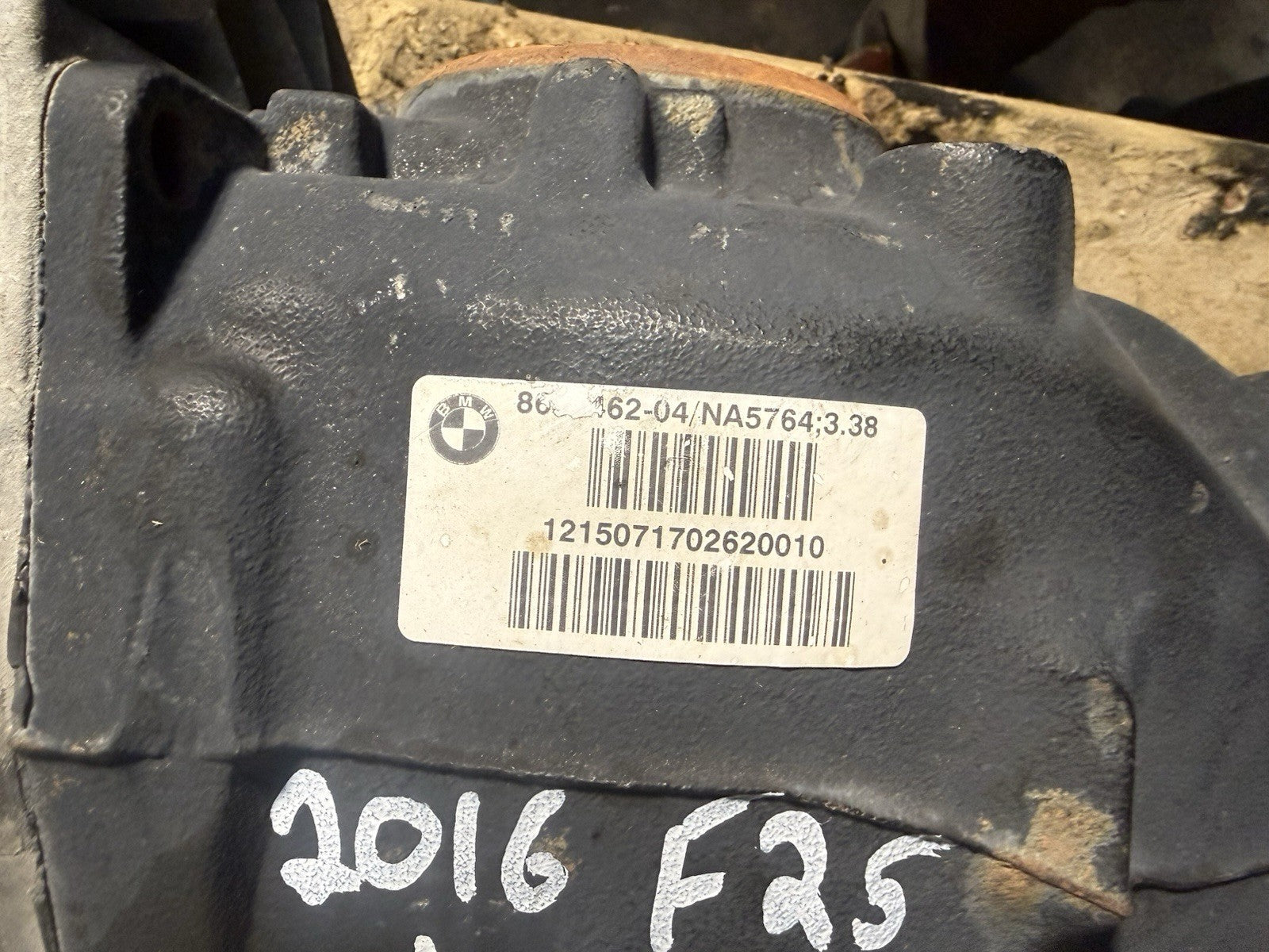 2011-2018 BMW X3 X4 (F25 F26) REAR DIFFERENTIAL GEAR CARRIER (3.38 RATIO)