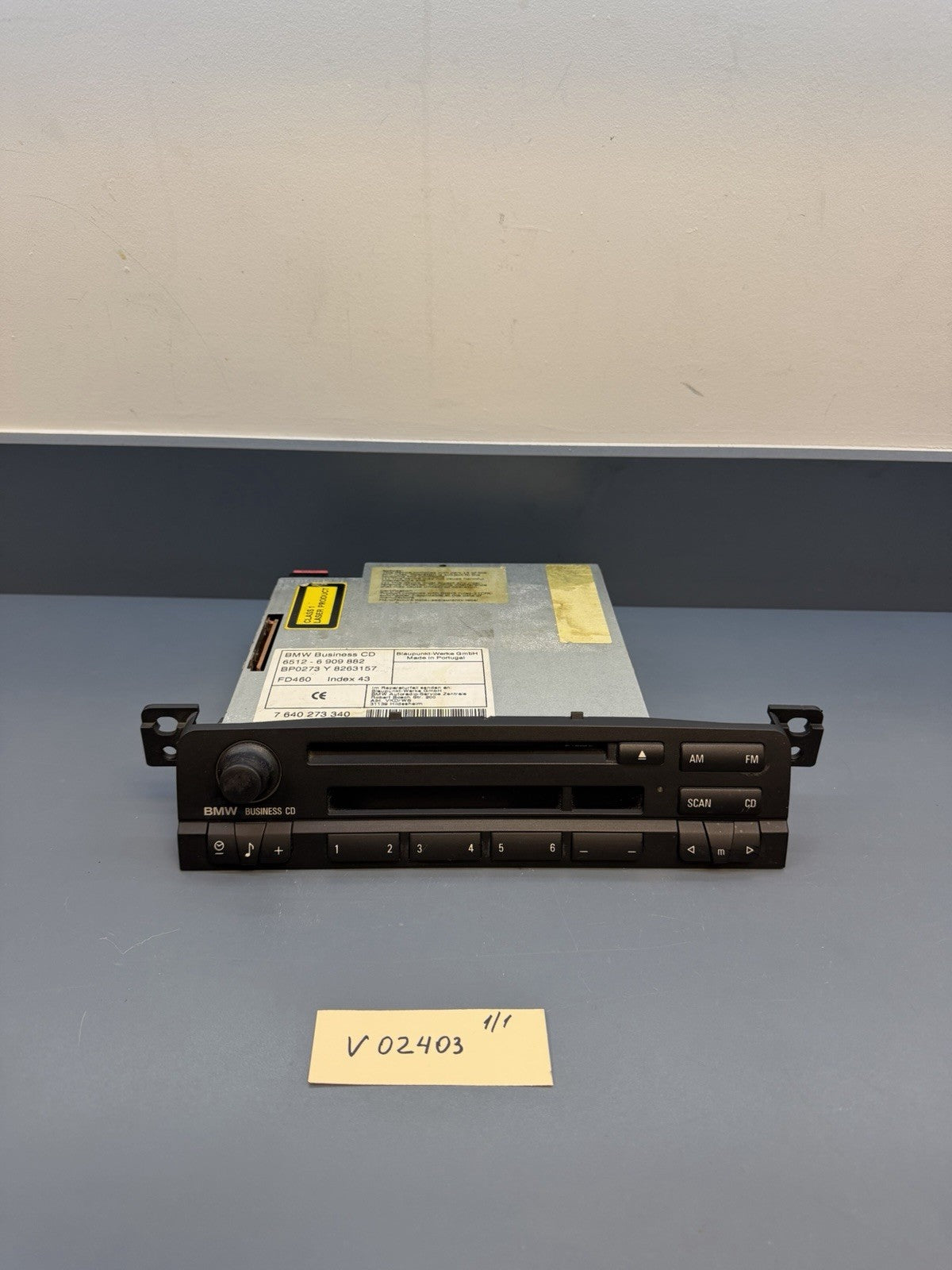 2000-2006 BMW E46 3 325XI 330CI SERIES BUSINESS CD RADIO PLAYER UNIT OEM 6909882