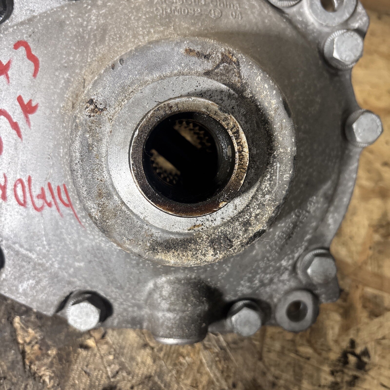 Front F25 X3 N55 Differential Carrier Final 3.38 Drive AWD Diff OEM BMW 7578153