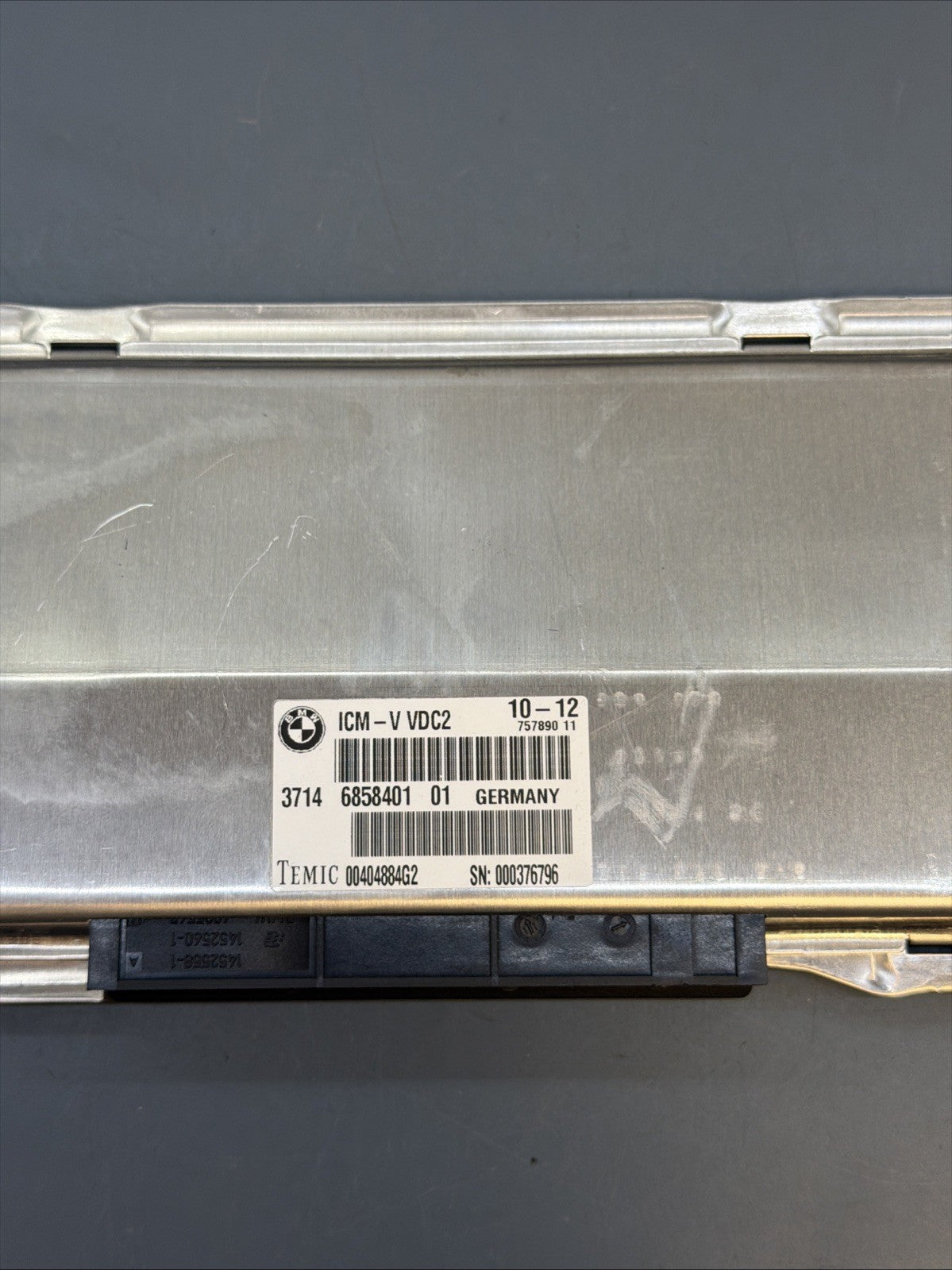 11-16 BMW F10 5-SERIES VDC ACTIVE SUSPENSION CONTROL MODULE 6858401 OEM