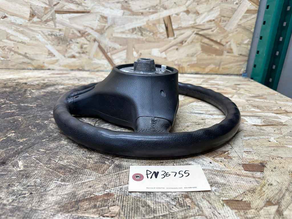BMW 99-06 E46 3 SERIES BLACK LEATHER SPORT STEERING WHEEL OEM 101493/6760659