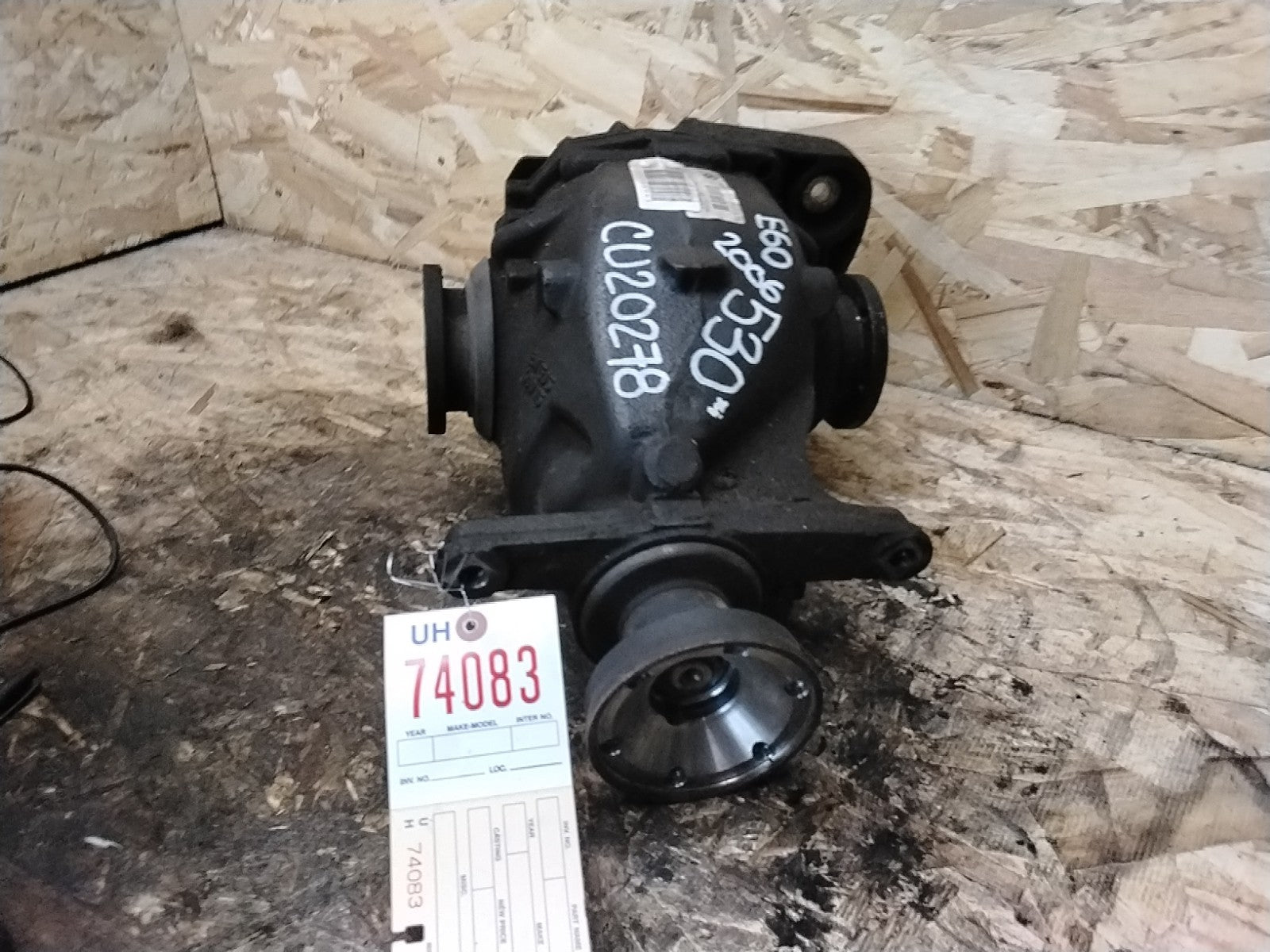 BMW REAR DIFFERENTIAL 5 SERIES 3.73 FINAL DRIVE 530XI E60 7528314