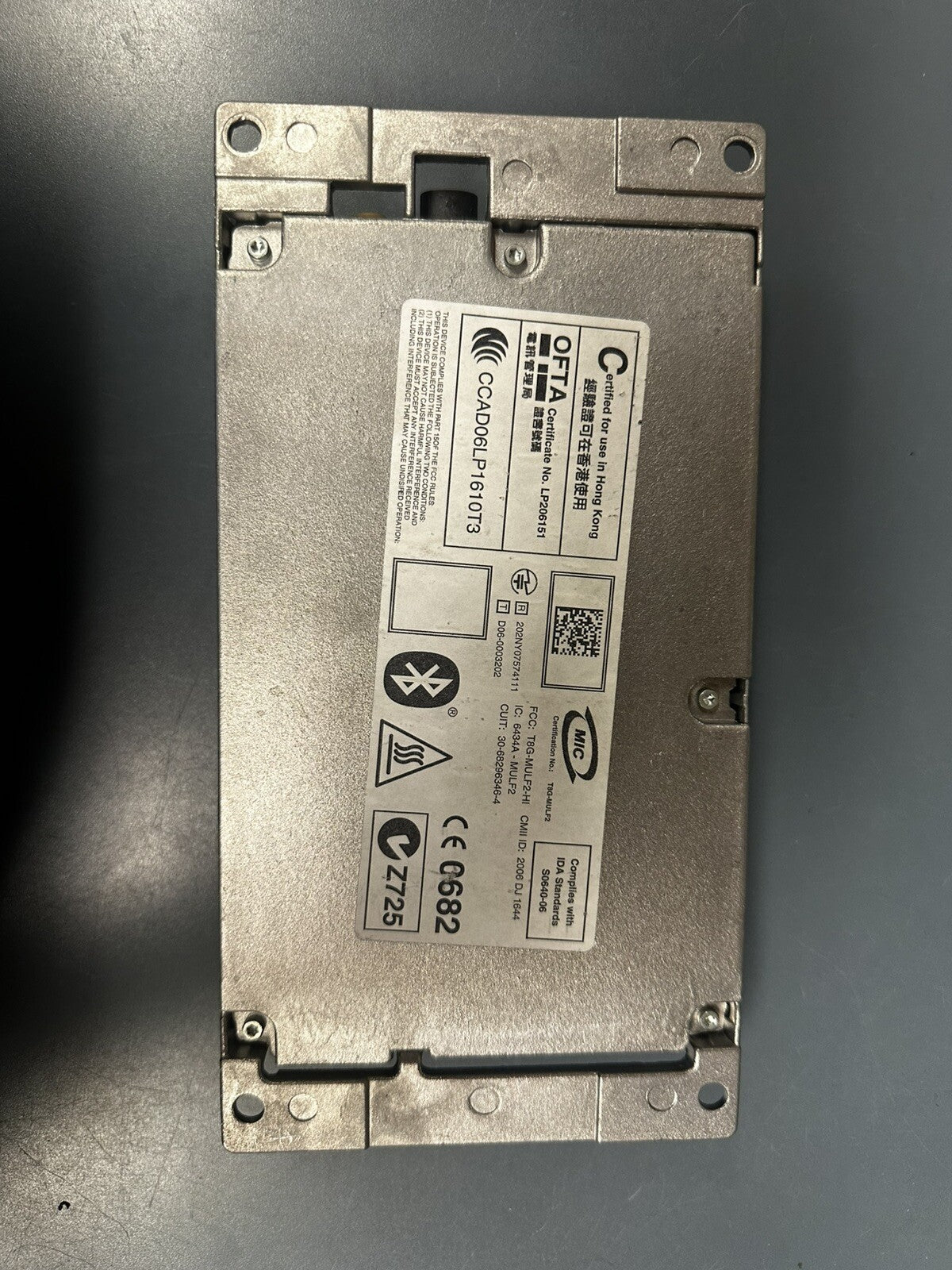 BMW E82, E9X , F10 MULF2 HIGH AUDIO BLUETOOTH INTERFACE CONTROL MODULE 9187625