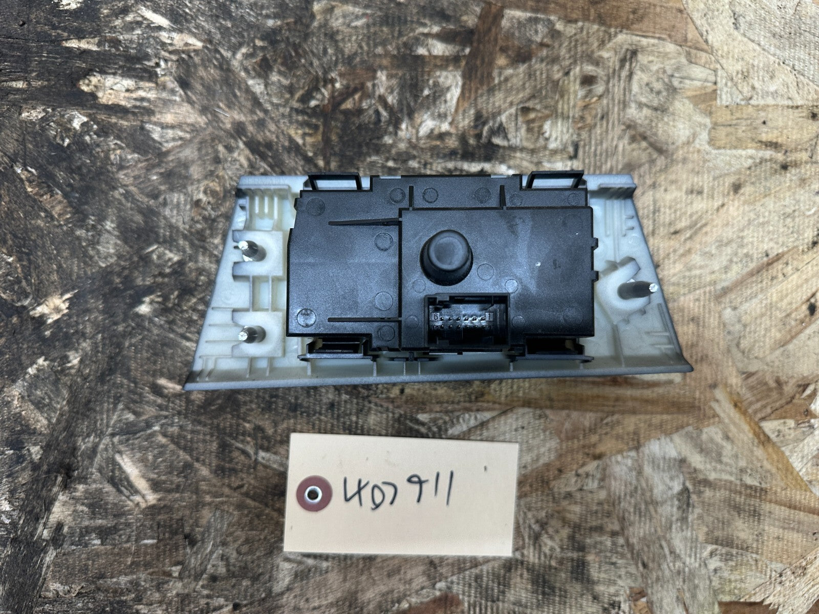 BMW 2006-2012 E90 HEADLIGHT FOGLIGHT CONTROL PANEL MODULE BLACK OEM 9169410