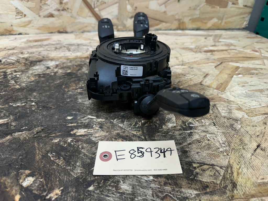 BMW 06-13 E90 STEERING COLUMN SWITCH UNIT W/ CLOCK SPRING OEM 9110887+6989557