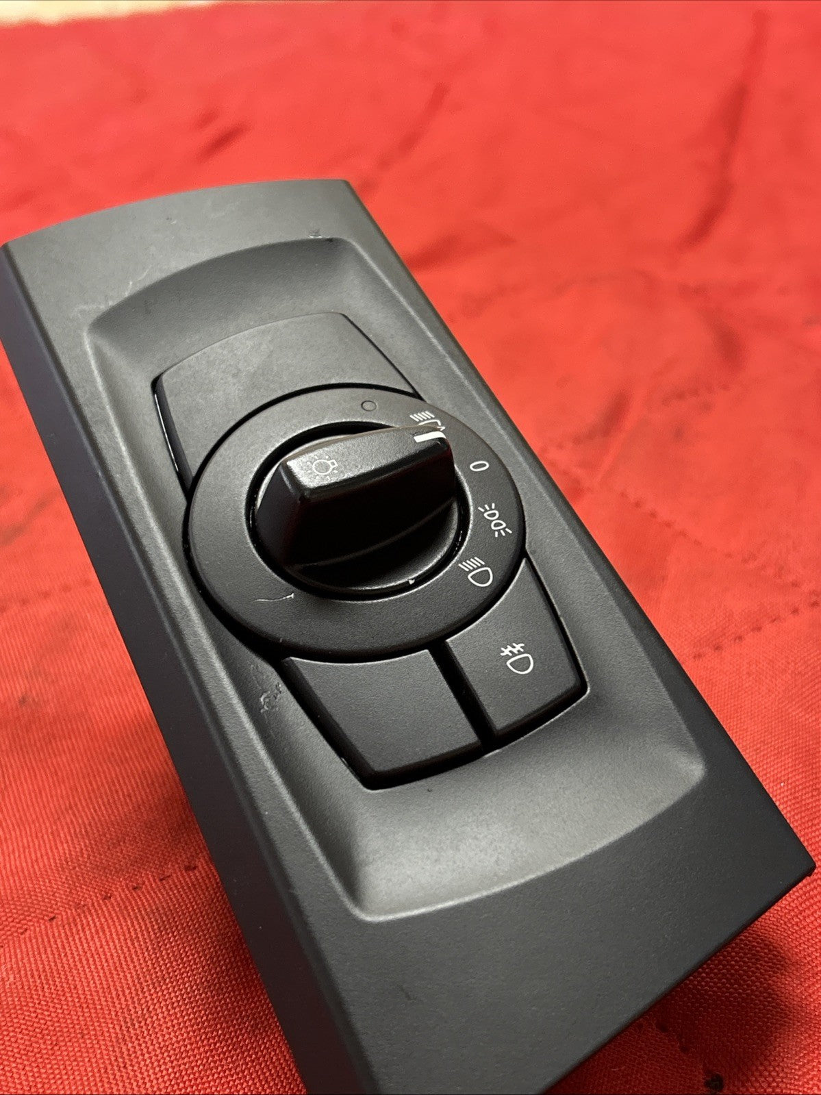 OEM 06-11 BMW 325I E90 E92 HEADLIGHT FOG LIGHT CONTROL SWITCH 6938864 BLACK
