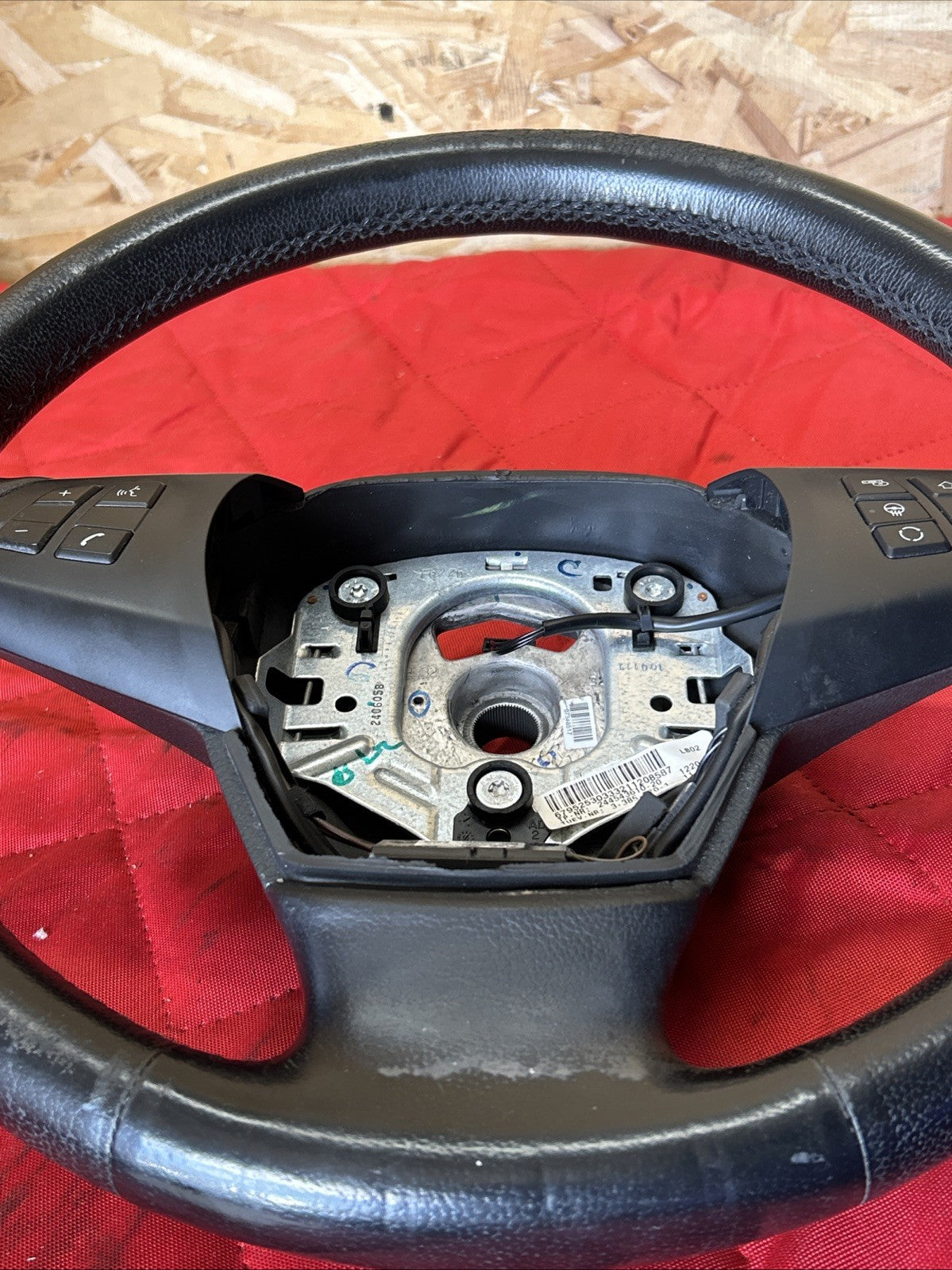 07-13 BMW X5 (E70) DRIVER HEATED STEERING WHEEL ASSEMBLY W/SWITCHES 921786 *NOTE