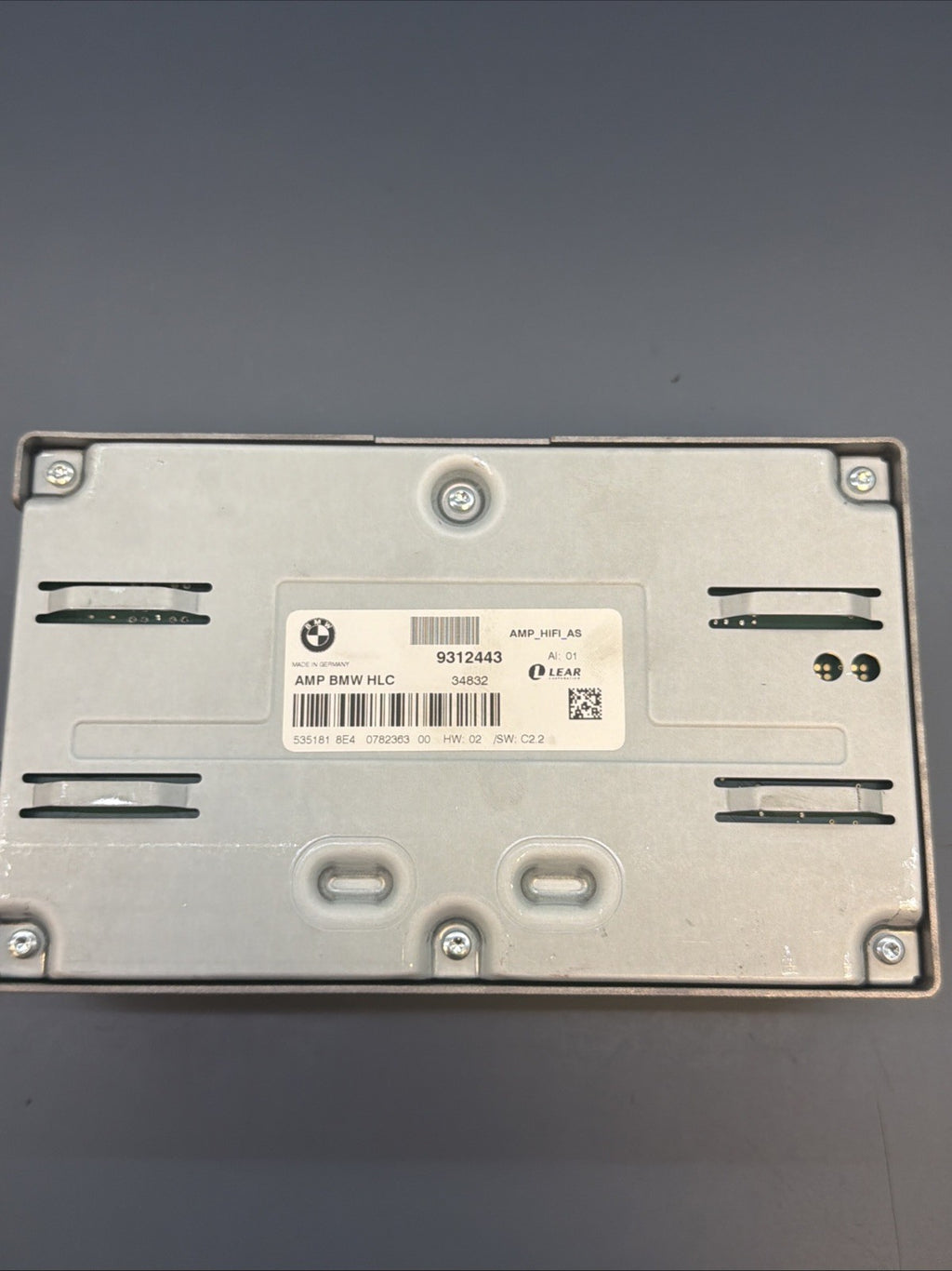 2010 - 2015 Bmw X1 E84 Amp Amplifier Radio Audio Stereo 9312443 Oem