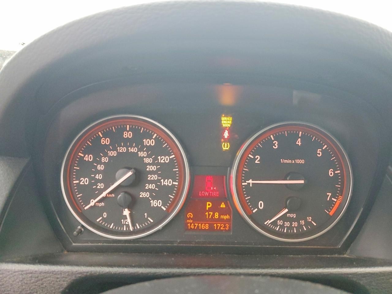 13-15 BMW E84 X1 Instrument Speedometer Cluster 9284265 OEM 147K MILES