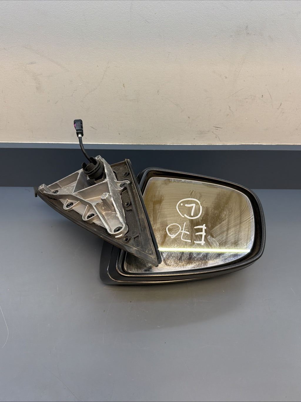 2007-2013 BMW E70 X5 Left Driver Side View Mirror Assembly Black OEM