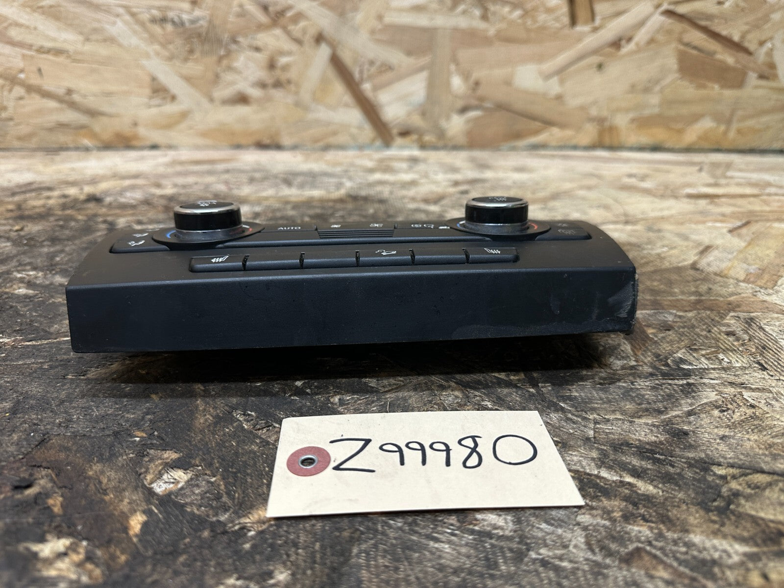 BMW 06-12 E90 AC HEATER CLIMATE CONTROL SWITCH PANEL W HEATED SEATS OEM 9162984