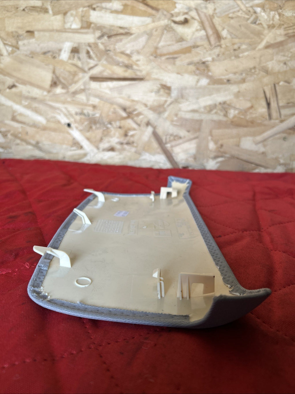 BMW 3 Series E90 Rear Headliner Cover Trim Piece Grey Cloth 7074962