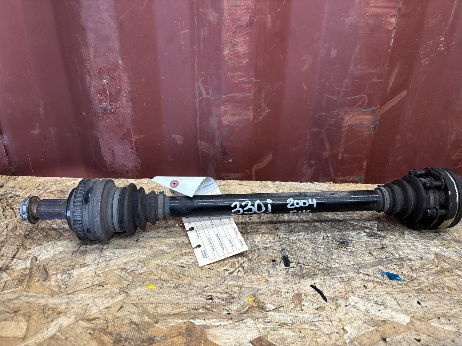 BMW OEM CV AXLE REAR RIGHT  3 SERIES E46 USED M54 ENGINE 1999-2006 3321 7505290