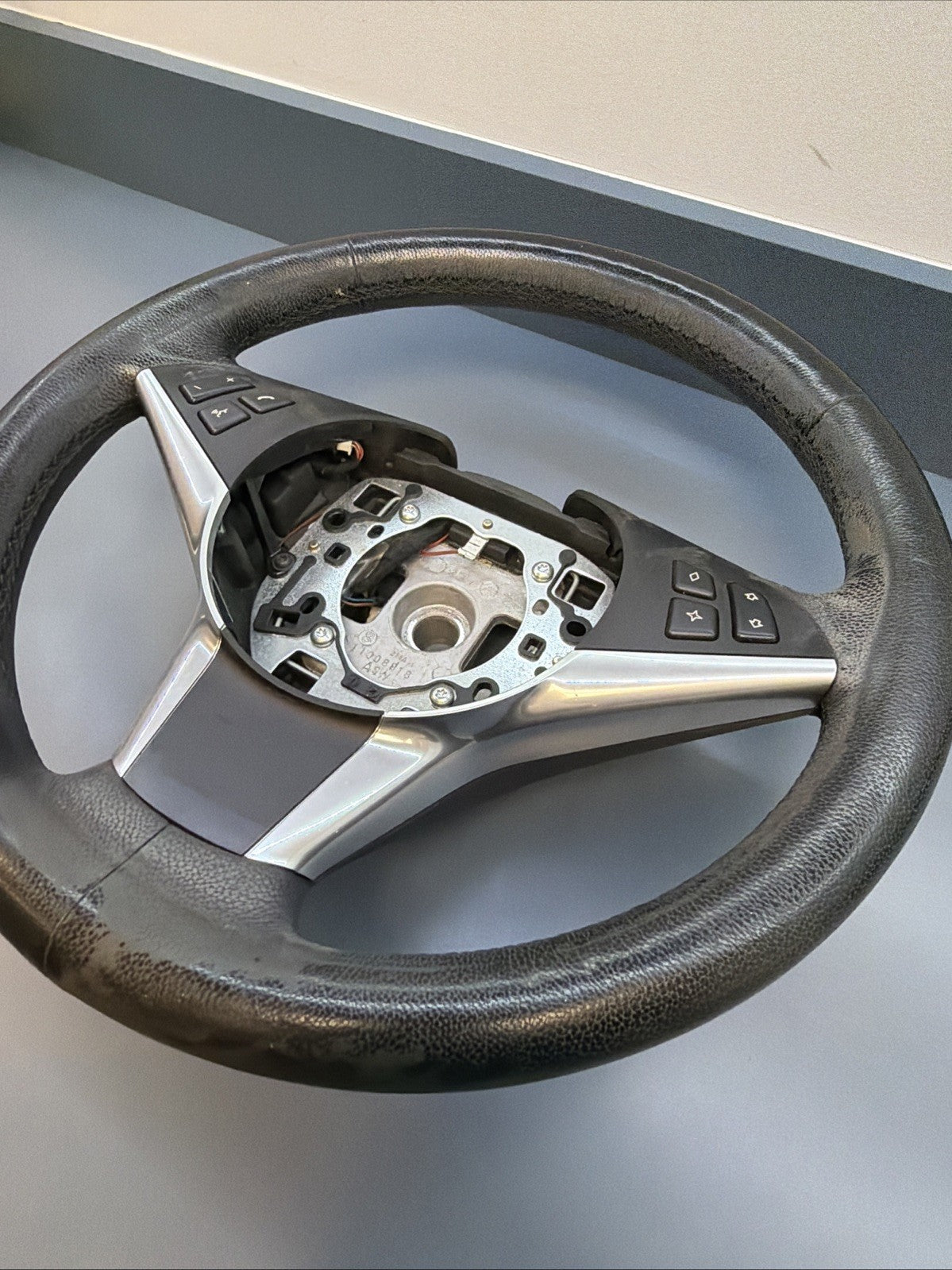 06-10 BMW E60 E63 535i Sport Steering Wheel HEATED OEM