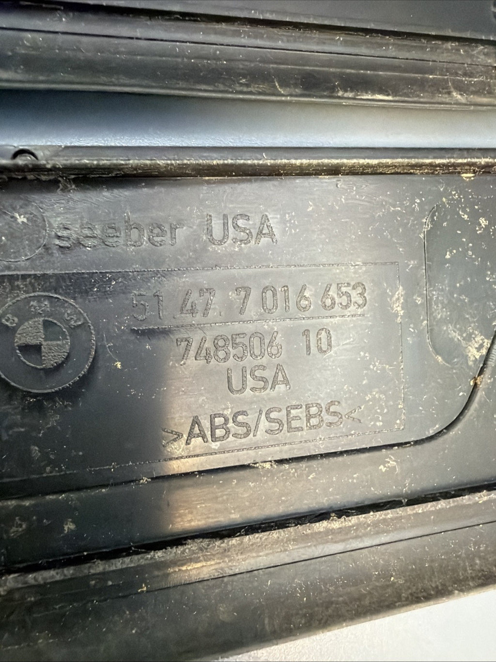 03-08 Bmw E85 Z4 Right Left Door Sill Entrance Scuff Plate Set Oem 7016654/653