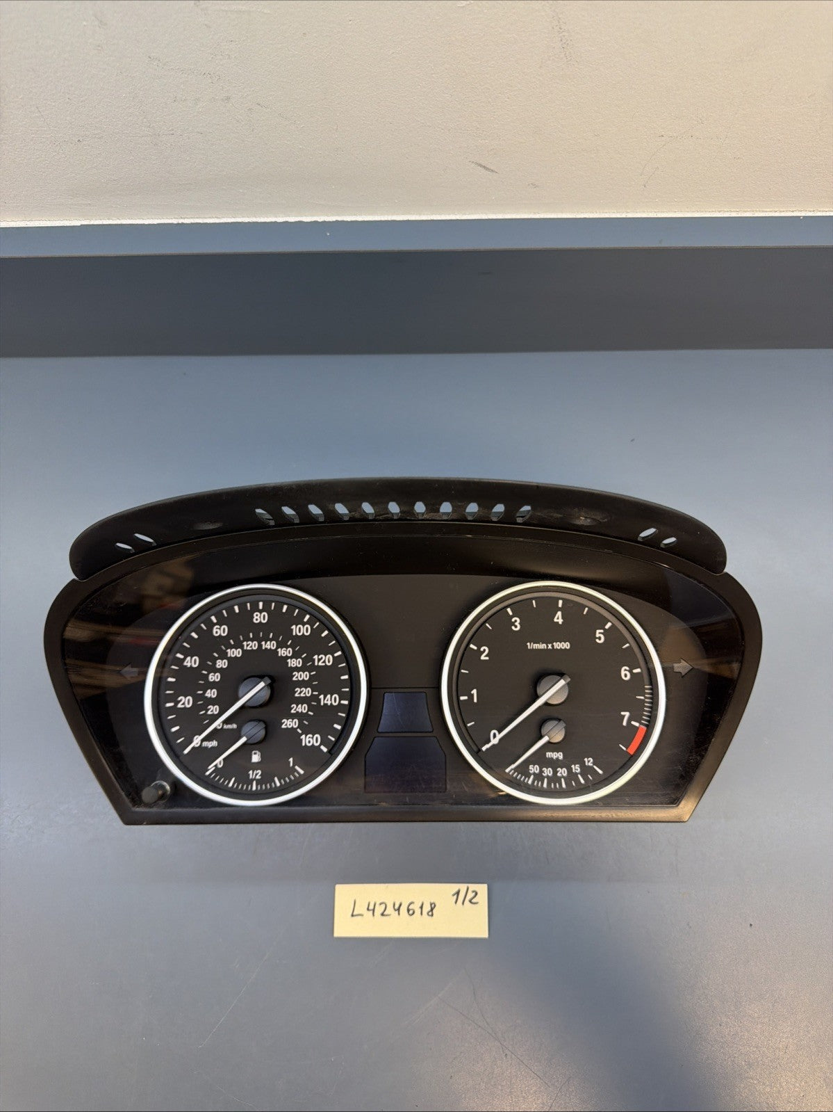 07-13 BMW X5 X6 E70 E71 Instrument Cluster Speedometer Gauge 6976284 Oem 202K