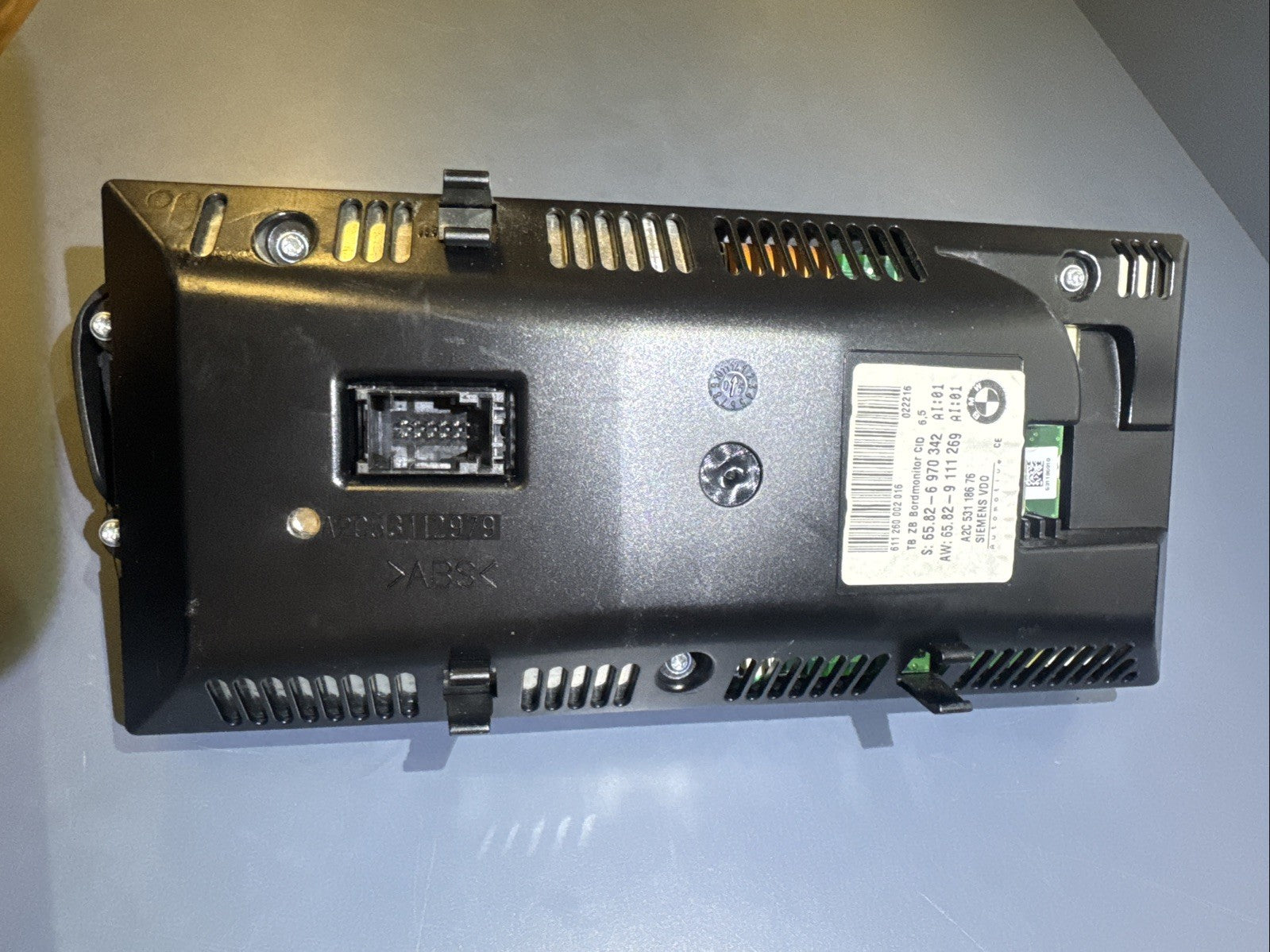On-board computer monitor display for BMW 5 (E60) 520D 05-07 9111268 9111269