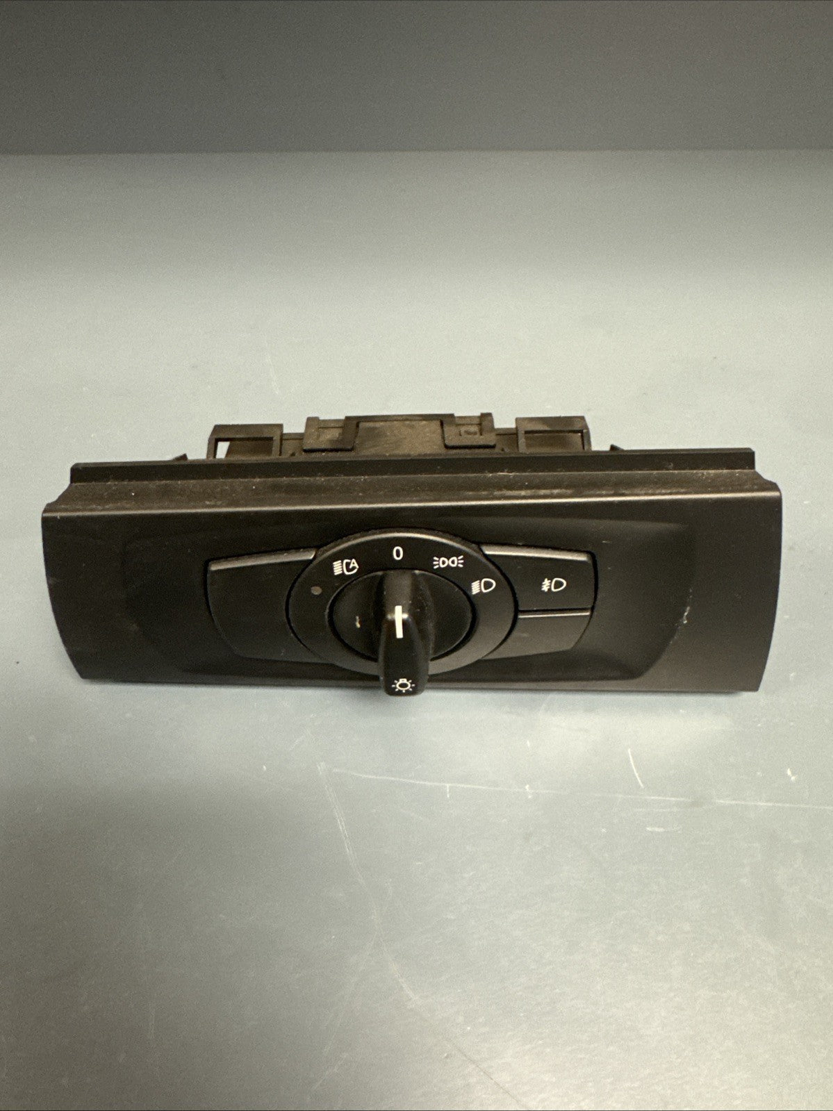 06-08 OEM BMW E90 E92 335 M3 Headlight Switch Control Panel Light Module BLACK