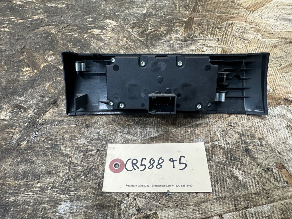BMW 04-07 E60 5 SERIES BLACK HEADLIGHT CONTROL SWITCH PANEL 6925261+6953720