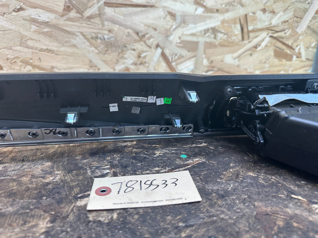 BMW 2010-2017 F10 5 SERIES GLOSSY BLACK INSTRIUMENT PANEL TRIM+VENTS 9166649