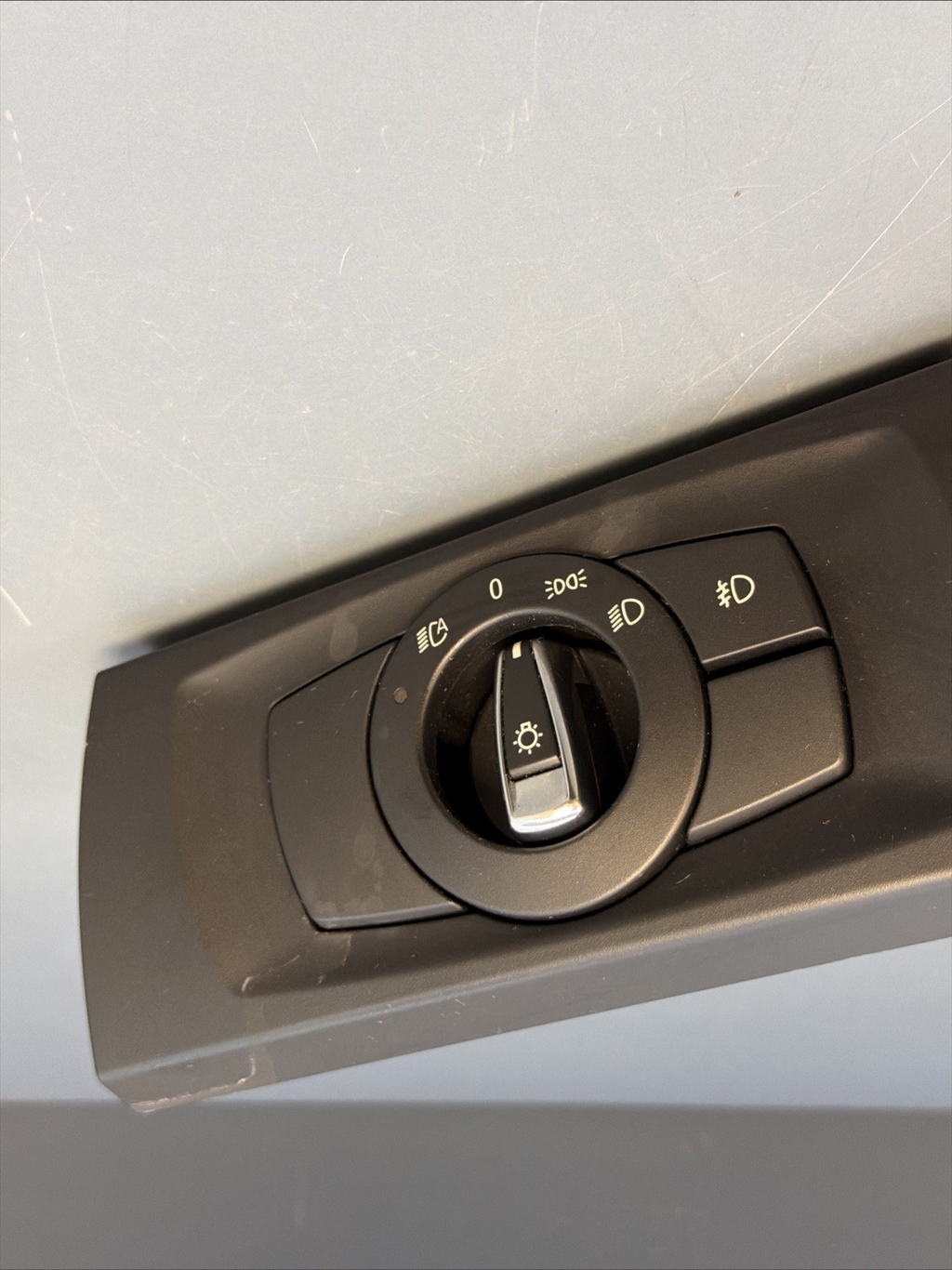 06-12 BMW E90 E92 E93 328i 335i HEADLIGHT CONTROL SWITCH UNIT BLACK 9169410 OEM
