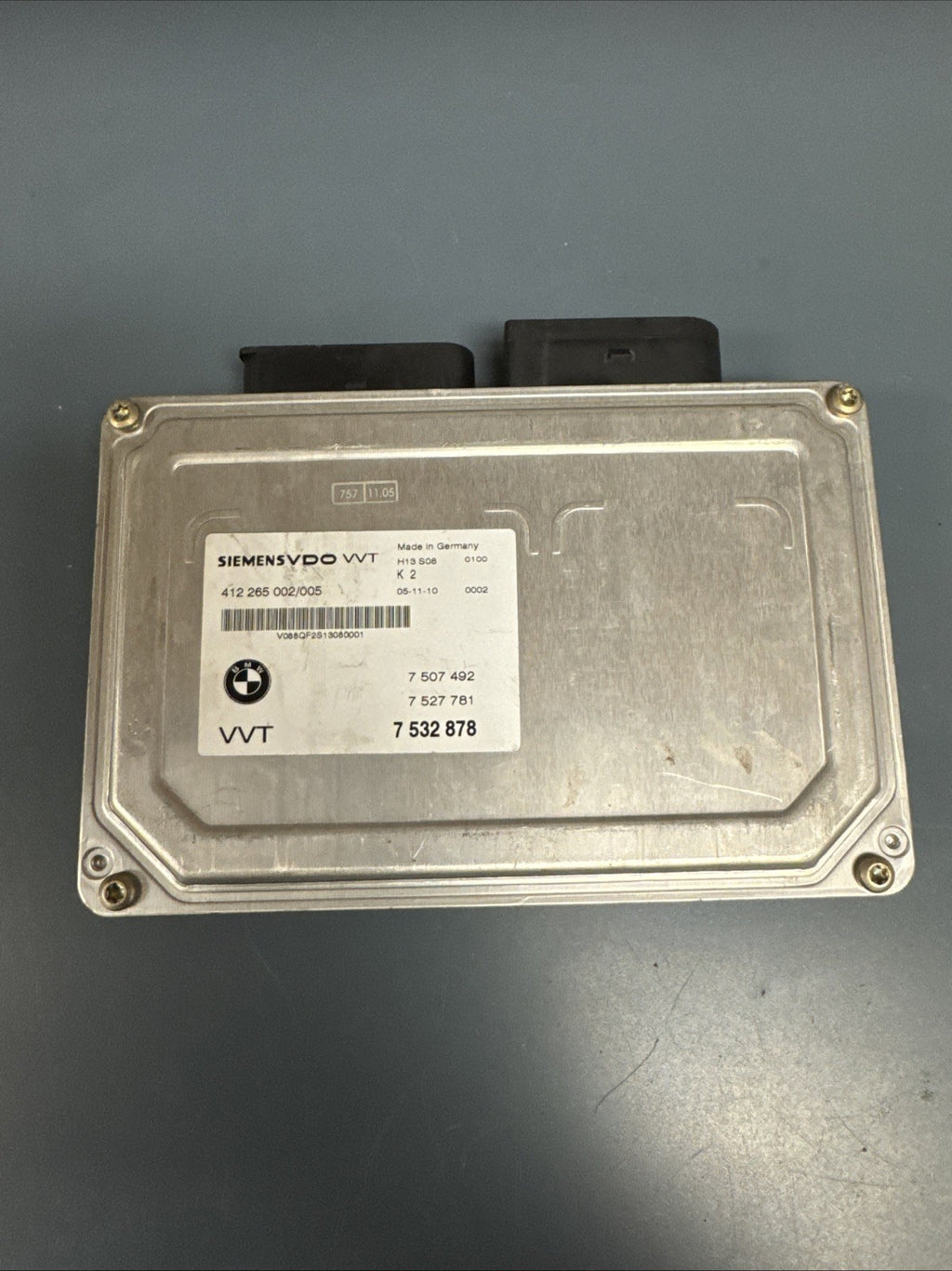 2006 2007 BMW X5 550i Valvetronic Control Module OEM 7532878