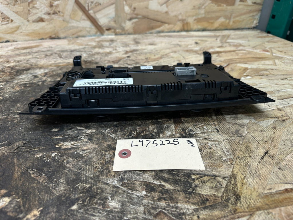 BMW 11-17 F25 X3 AC/HEATER CLIMATE CONTROL SWITCH PANEL+TRIM BLACK OEM 9259616