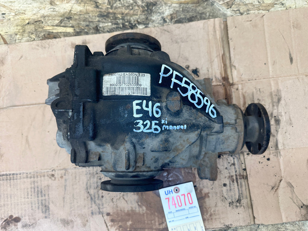 BMW 00-05 MANUAL E46 325xi REAR DIFFERENTIAL FINAL 3.23 DRIVE 7500782