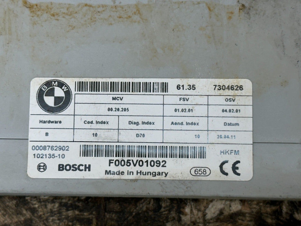 BMW 2007-2014 E70 X5 POWER TAILGATE CONTROL MODULE OEM 7304626