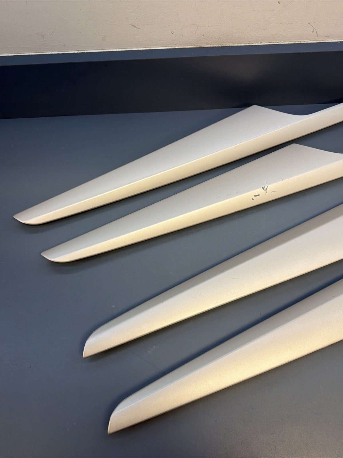 2013-2015 BMW X1 E84 Front Door Trim Cover Panel SILVER Set of 4 2991389 OEM