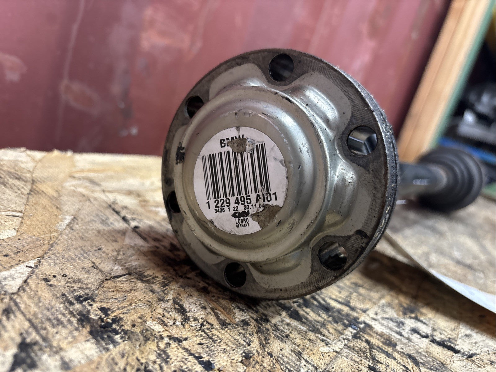 BMW OEM CV AXLE REAR LEFT  3 SERIES E46 USED M54 ENGINE 1999-2005 1229495