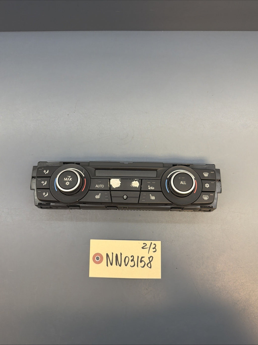 BMW X1 E90 E91 E92 Climate Control Panel A/C Air Condition Module 9242409 *NOTE*