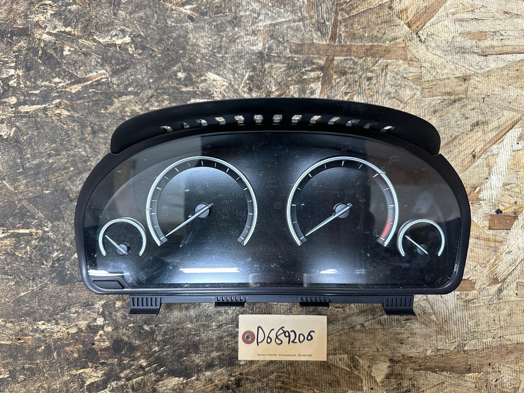 BMW 12-16 F10 535d DIESEL LCI SPEEDOMETER INSTRUMENT GAUGE CLUSTER MPH 9328819