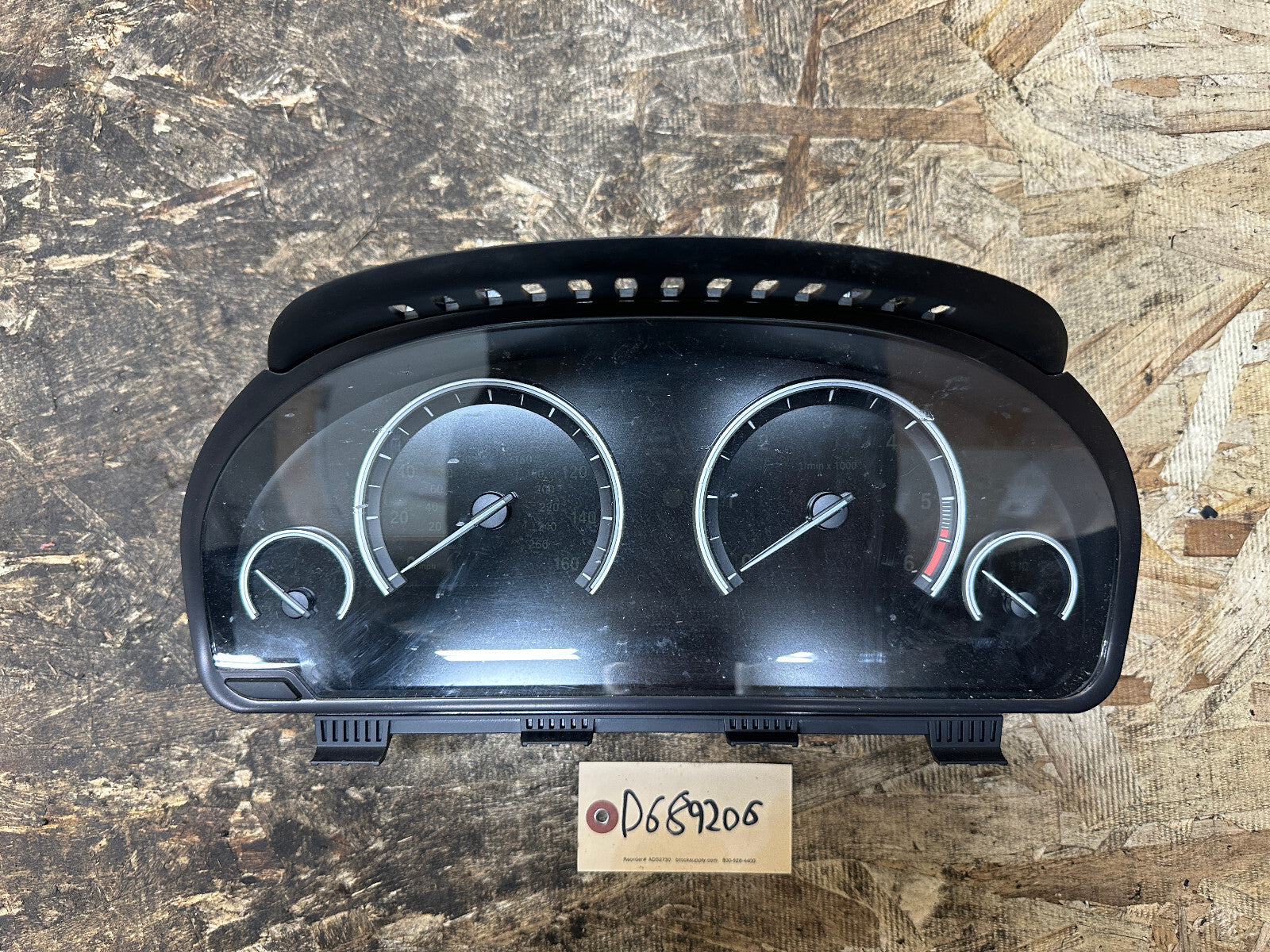 BMW 12-16 F10 535d DIESEL LCI SPEEDOMETER INSTRUMENT GAUGE CLUSTER MPH 9328819