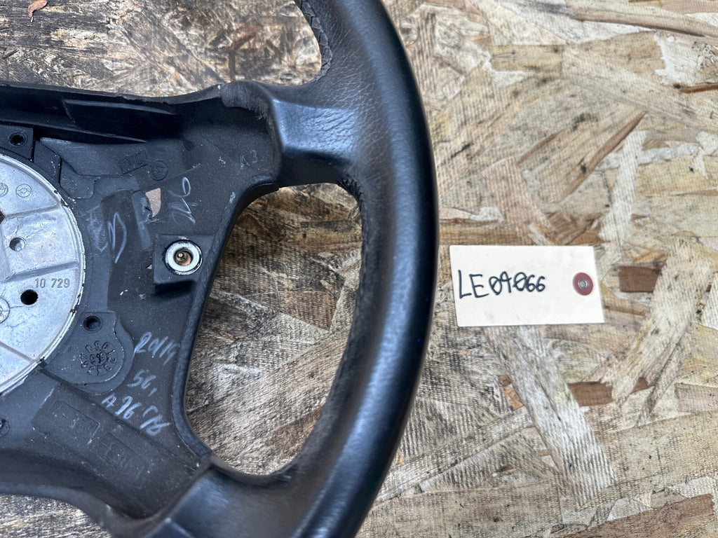 BMW 94-02 E36 E36/7 3 SERIES Z3 323i BLACK LEATHER STEERING WHEEL OEM 4385E361