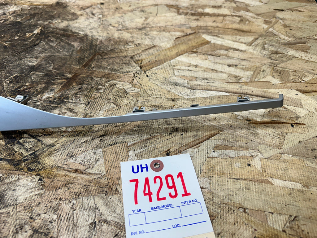 BMW 2011-2019 F30 F32 3 4 SERIES LEFT DASH VENT TRIM ALUMINUM OEM 9231206