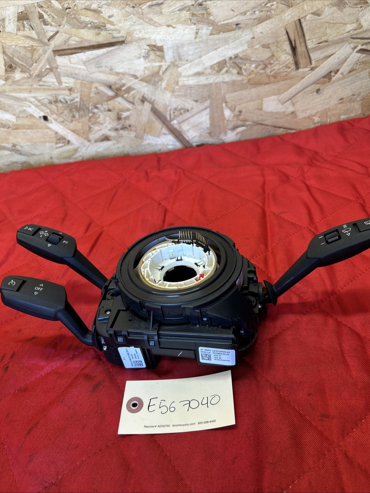 07-13 BMW 328i 330i 335i E90 E92 E93 Steering Controls Clockspring Combo 9123049