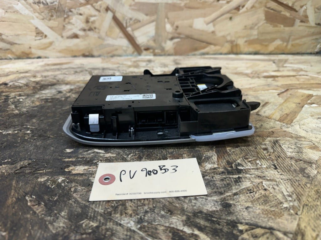 BMW F30 2012-2019 OVERHEAD DOME LIGHT SUNROOF SWITCH GRAY OEM 9321466