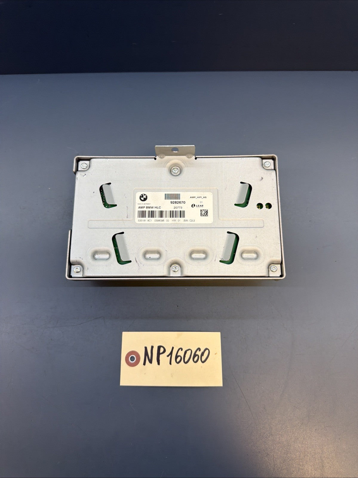 12-19 BMW F30 3 SERIES HiFi AMPLIFIER AUDIO SOUND SYSTEM MODULE UNIT OEM 9282670