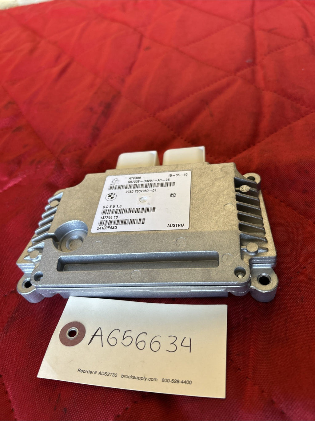 BMW E60 E90 E91 E92 E93 GEARBOX TRANSFER CASE CONTROL MODULE 7607980 OEM