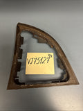 08-13 BMW E88 E82 128i Center Console Shifter Gray Wood Grain Trim OEM 9121650