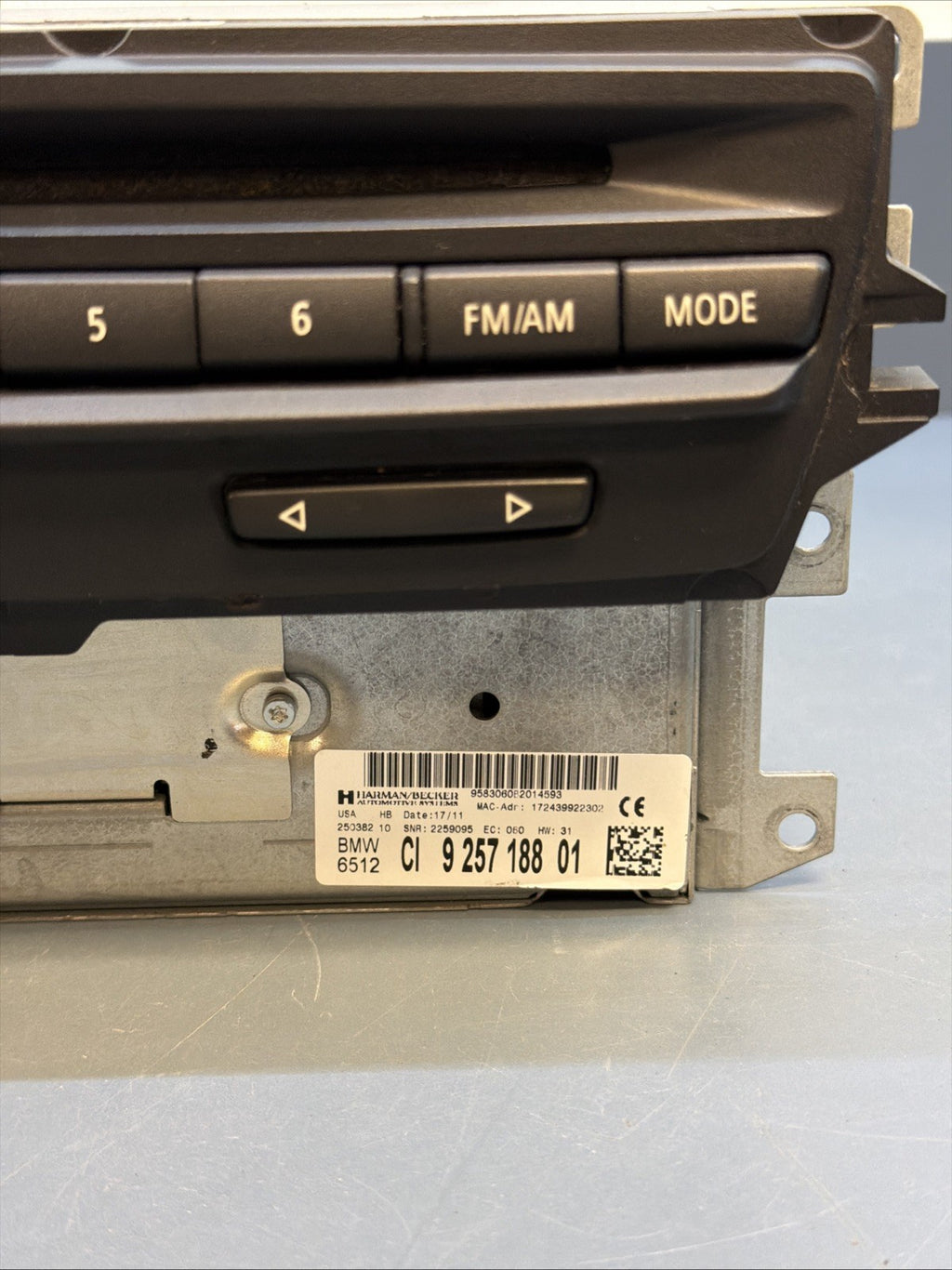 09-13 OEM BMW E82 E92 E93 LCI 328 335 CIC Navigation Headunit 9257188