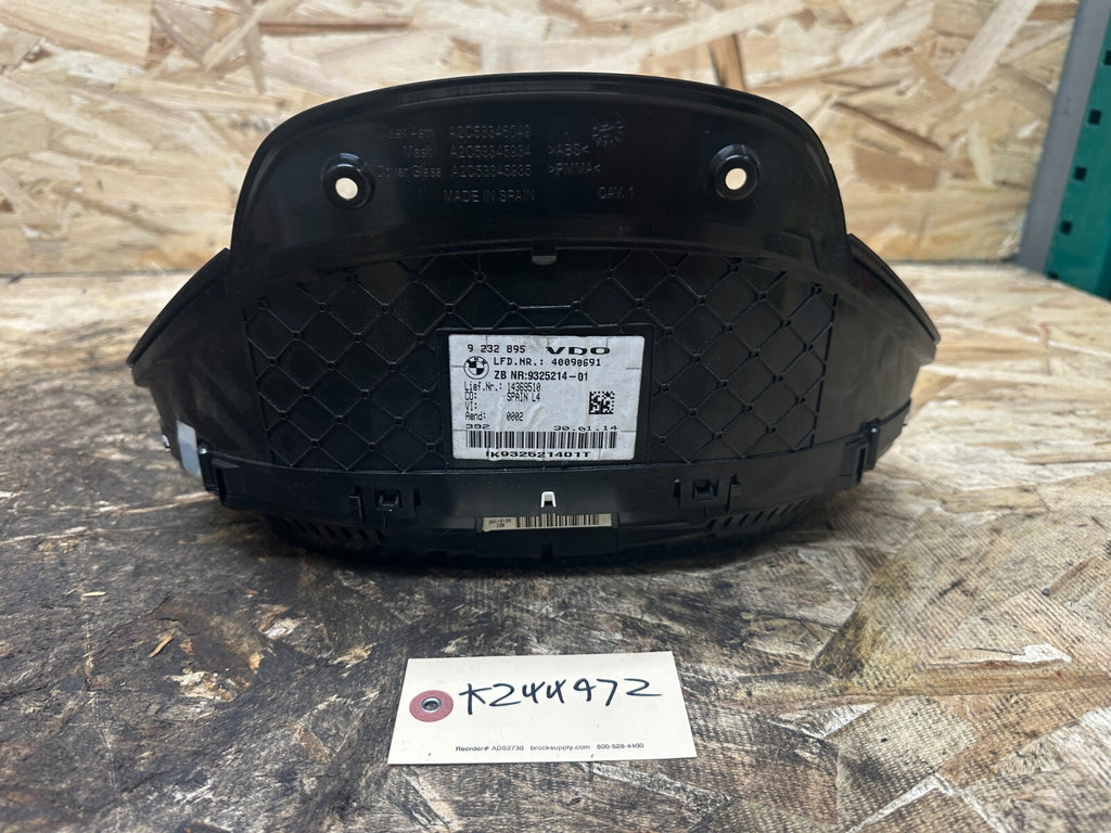 BMW 2010-2017 F25 F30 F32 SPEEDOMETER INSTRUMENT GAUGE CLUSTER OEM 9232895
