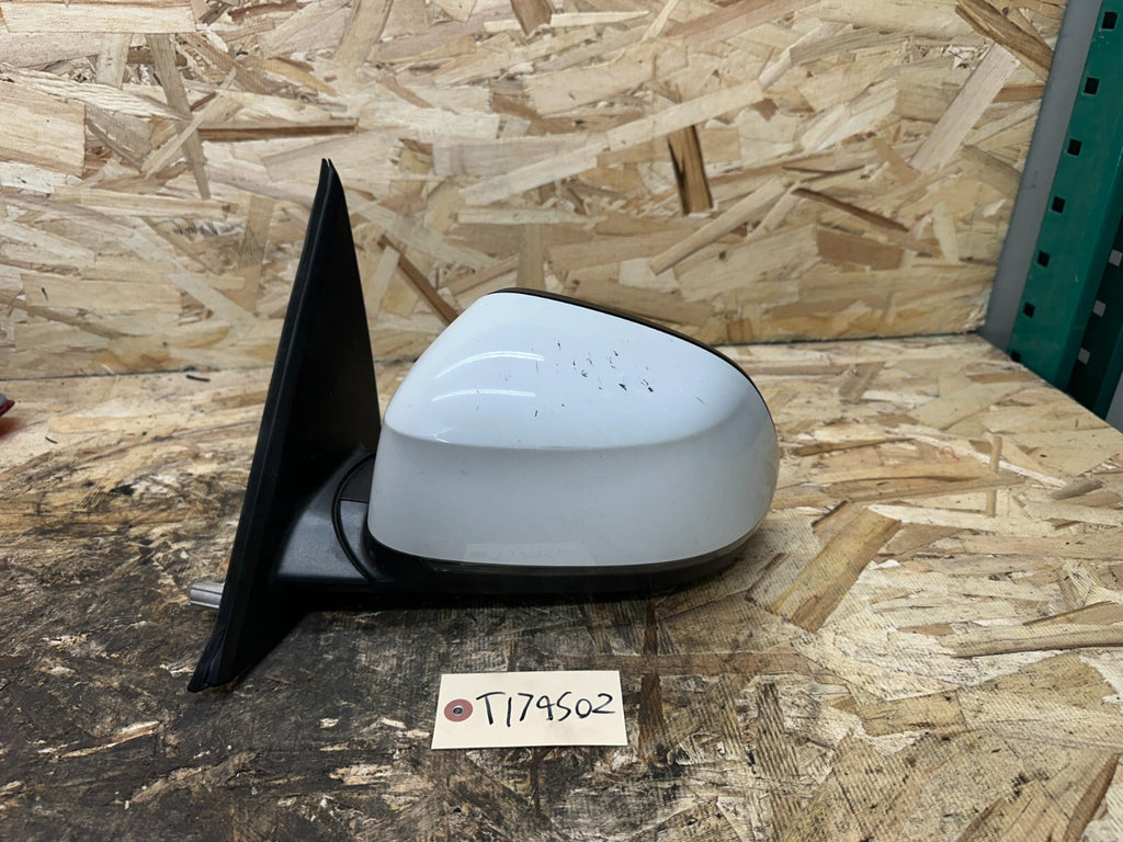 BMW 2011-2017 F25 X3 DRIVER LEFT SIDE MIRROR WHITE OEM A047145
