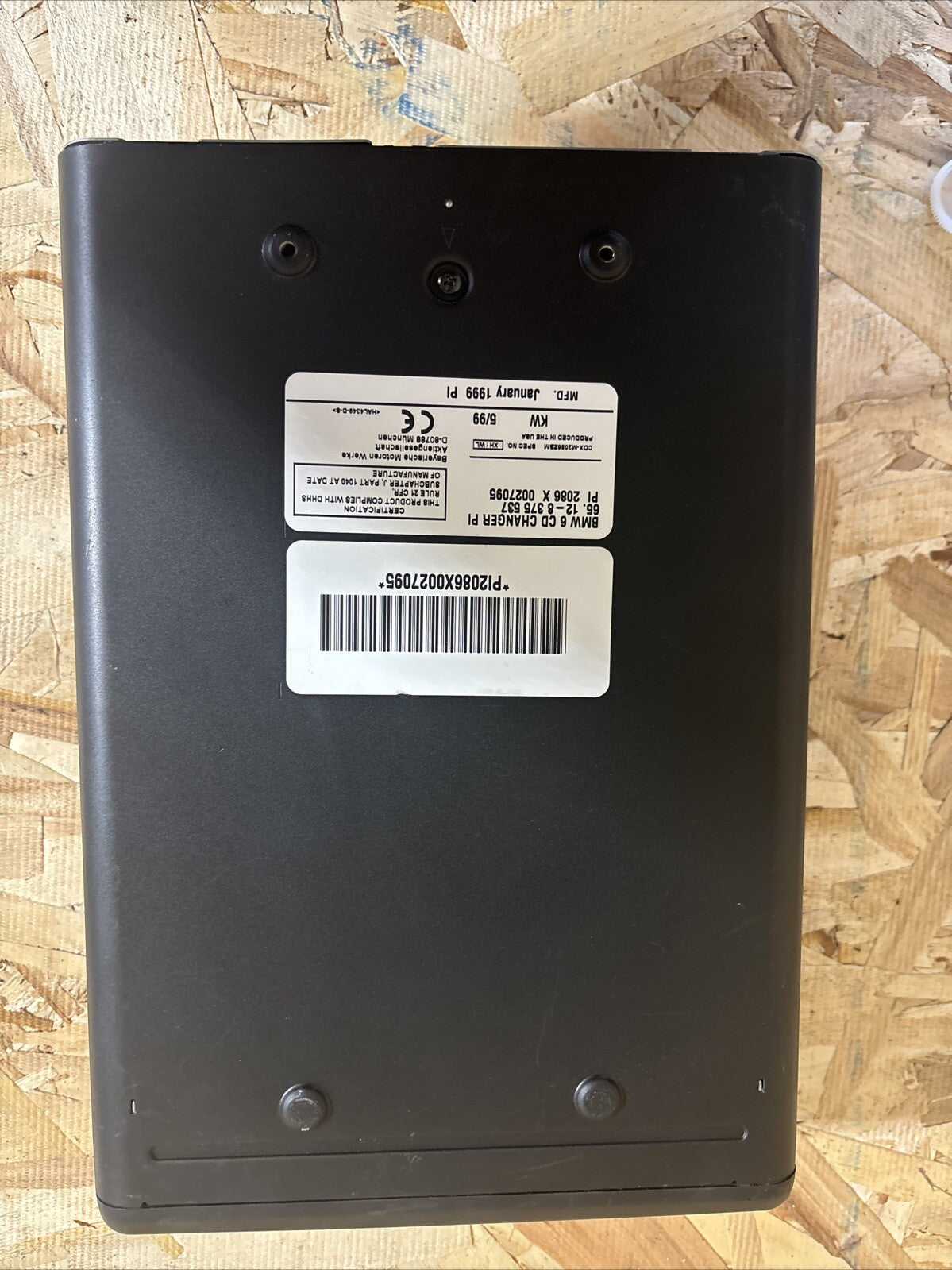 BMW TRUNK 6 CD CHANGER PLAYER MODULE UNIT & MAGAZINE OEM E38 E39 5 OR 7 SERIES