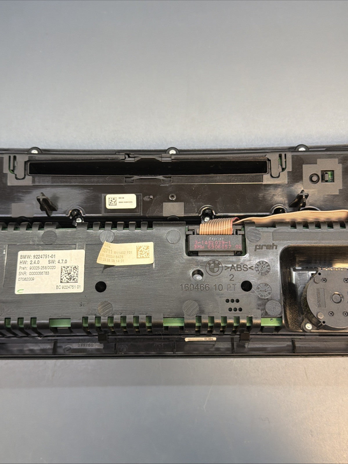 2009-2012 Bmw 750i Ac Heater Climate Control Temperature OEM 9224751