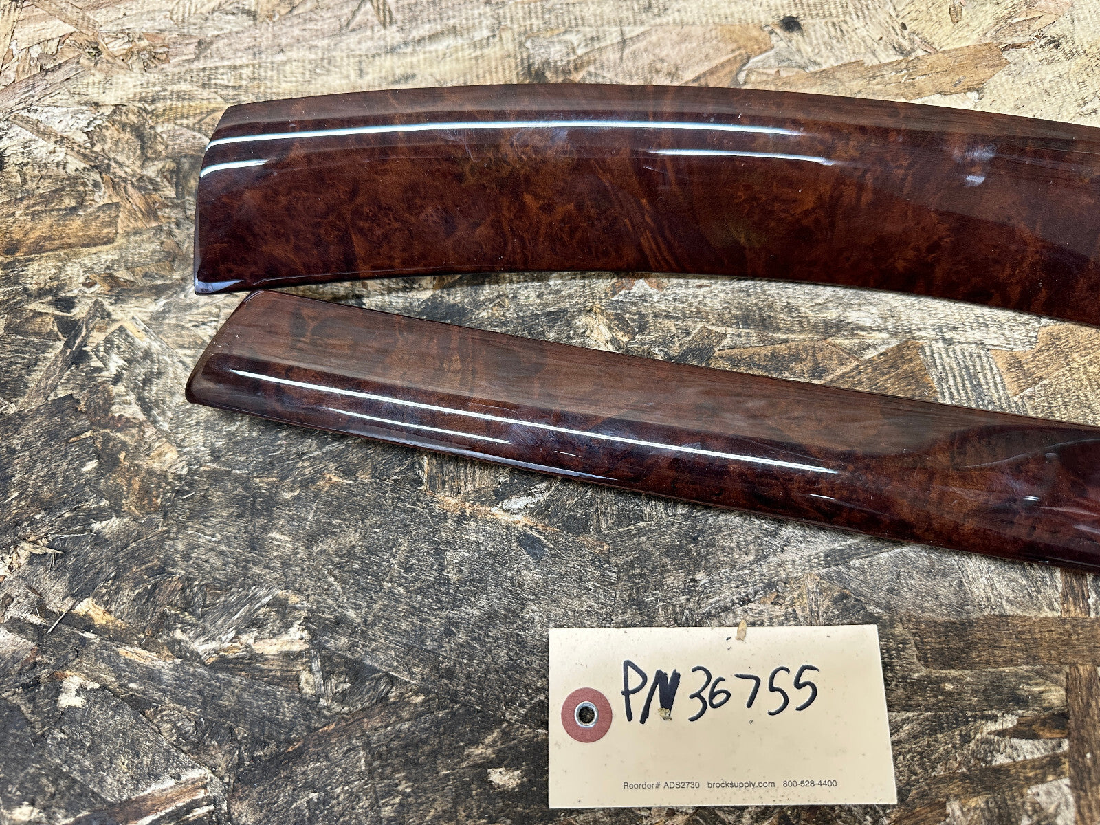 BMW 99-05 330i BURLED WOOD INTERIOR TRIM PANEL SET 8PC OEM 8203827+8203825+MORE